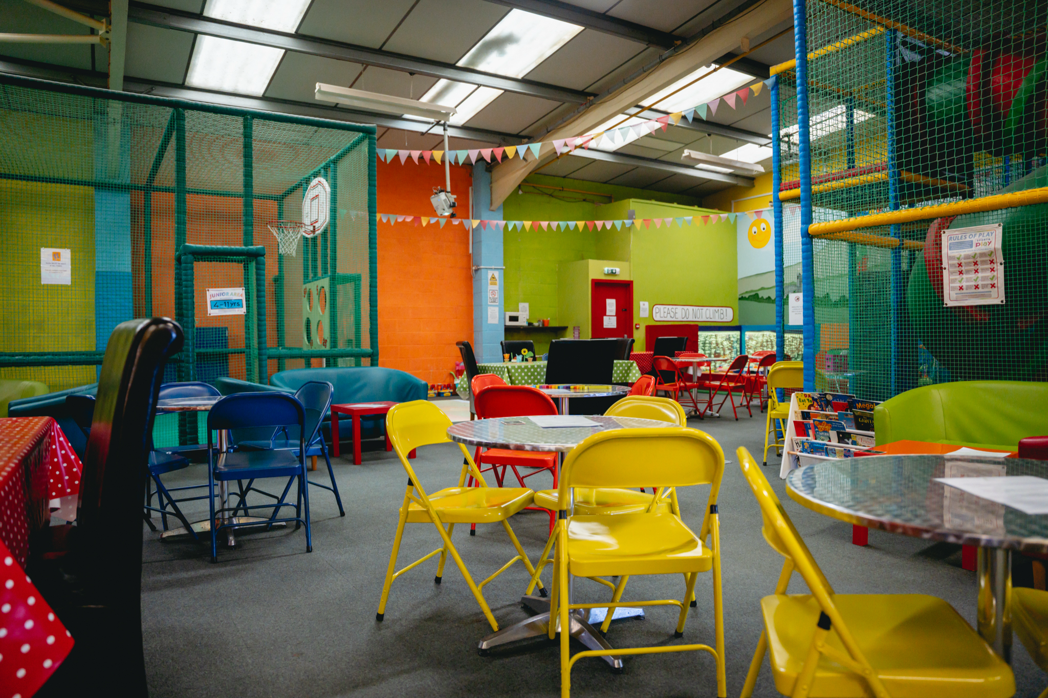 Inside the Leaping Lizards café